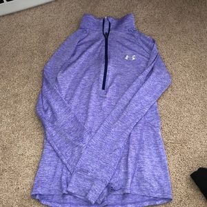 Purple half zip